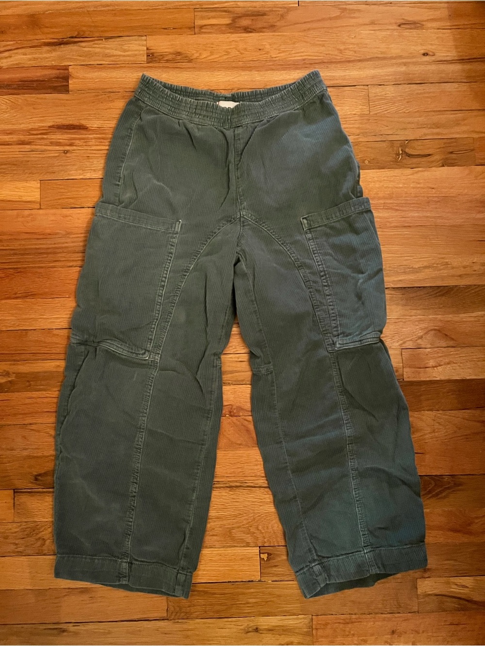 BDG Olive Green Corduroy Utility Pants